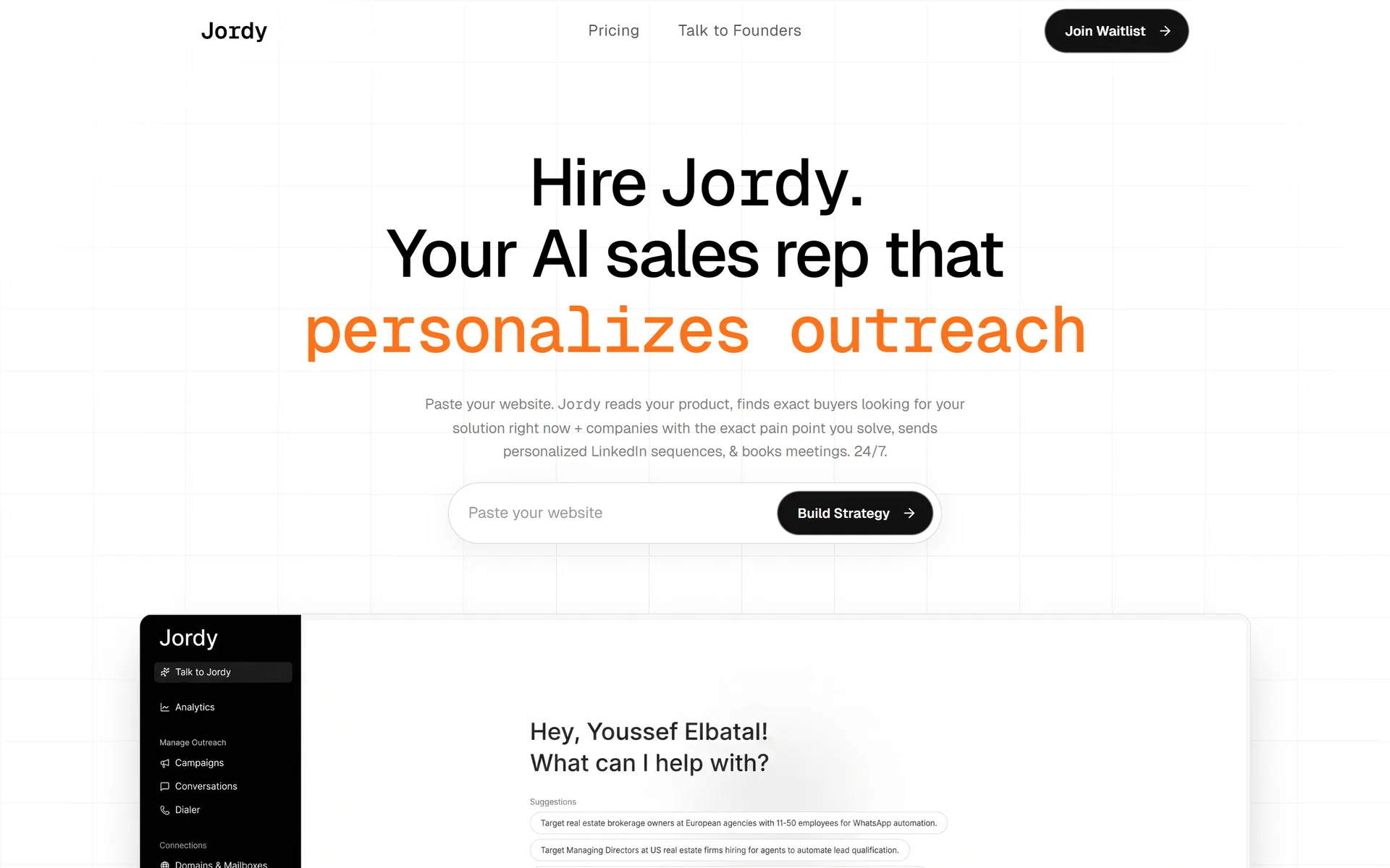 Hire Jordy hero